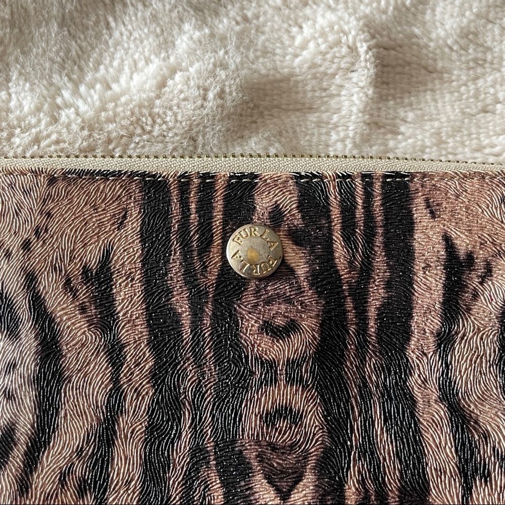 Furla Leopard Print Large Wallet - image 5